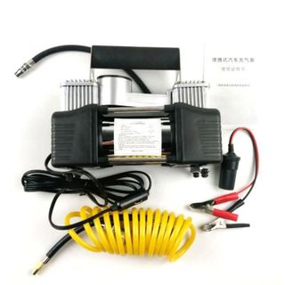 Bơm lốp ô tô 2 xi lanh Air Compressor công suất lớn, hàng chất lượng cao bảo hành 6 tháng