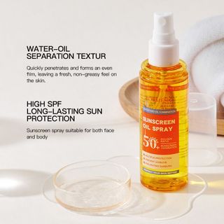 Xịt chống nắng ẩm không nhờn, bảo vệ da dưới ảnh nắng , chống tia cực tím 50++