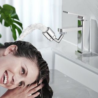 Đầu Vòi Tăng Áp Gắn Labavo Xoay 720 Độ