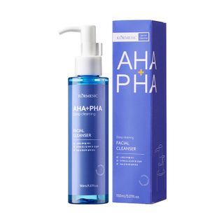 Sửa rửa mặt kép AHA+PHA làm sạch phục hồi da, tăng trưởng tế bào chống Oxy hoá giảm vế nhăn, làm sạch da sâu bên trong 150ml