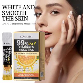 Mặt nạ ngủ VC VITAMIN C làm sáng dưỡng ẩm, giúp da khoẻ mạnh , phục hồi săn chắc. 1hop/20goi