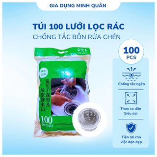 Túi Lọc Rác Bồn Rửa Chén Lưới Siêu Dai Thun Co Dãn