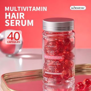 Viên nhõng serum Huyết thanh tóc  hộ trợ kich thích mọc tóc, làm mềm tóc. 1hop/40vien