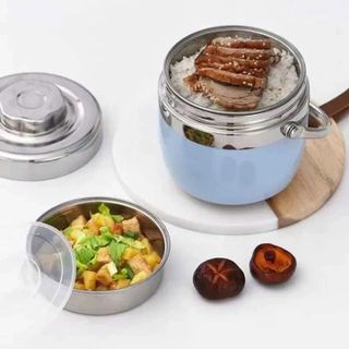 CÀ MEN, HỘP CƠM GIỮ NHIỆT INOX 304 DUNG TÍCH 1,5L