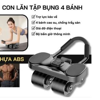 CON LĂN TẬP BỤNG 4 BÁNH TRỢ LỰC TỰ ĐỘNG 2024 giá sỉ