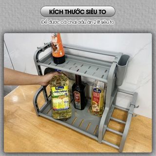KỆ ĐỰNG GIA VỊ THÔNG MINH KHAY THỚT CHỮ B