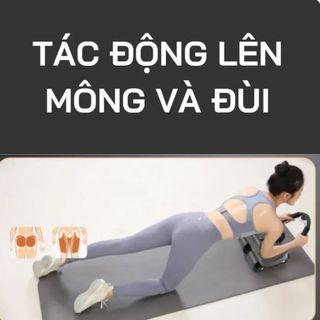 CON LĂN TẬP BỤNG 4 BÁNH TRỢ LỰC TỰ ĐỘNG 2024