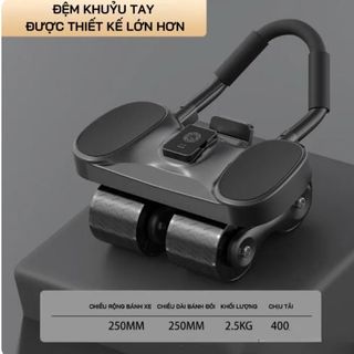CON LĂN TẬP BỤNG 4 BÁNH TRỢ LỰC TỰ ĐỘNG 2024