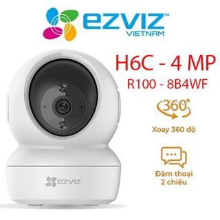 Camera Ezviz H6c 2K⁺ 4MP xoay 360° đàm thoại 2 chiều , CHÍNH HÃNG