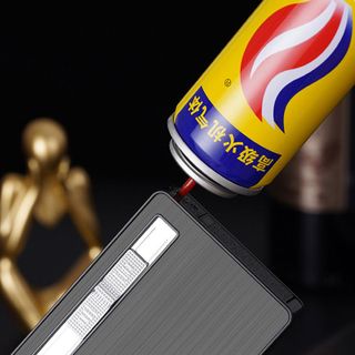 BẬT LỬA KHÈ KIÊM HỘP ĐỰNG THUỐC 10 ĐIẾU - XÀI GAS