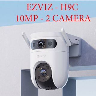 Camera 2 mắt EZVIZ H9c 10MP WiFi Ngoài Trời Xoay 360 Thông Minh Chính Hãng