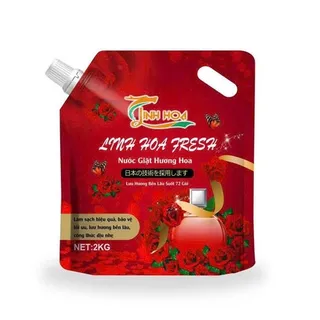 Nước Giặt Linh Hoa Túi 2Kg (Thùng 6 Túi)
