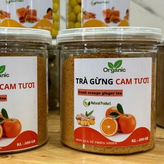 Trà Gừng Cam Tươi , Hàng Cao Cấp (Thùng 50 Hộp)