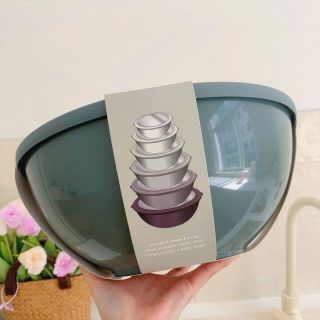 Set 6 Bát Nhựa COOK WITH COLORTPR Dùng Được Lò Vi Sóng