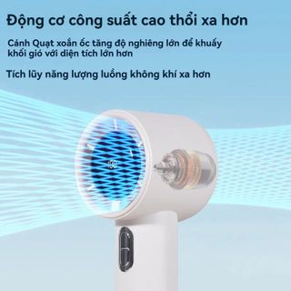 QUẠT CẦM TAY 100 CẤP ĐỘ GIÓ LÀM MÁT NHANH MÀN HÌNH LED