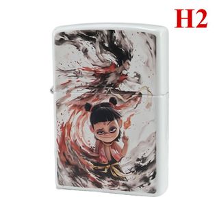 BẬT LỬA ZIPPO SƠN TĨNH ĐIỆN HÌNH NATRA - XÀI XĂNG
