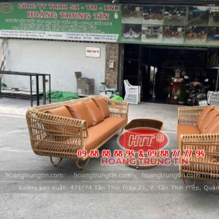 Bàn ghế cafe cao cấp nhựa giả Mây ngoài trời giá rẻ