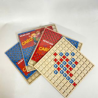 Cờ CARO Gỗ đồ chơi trẻ em phát triển tư duy rèn luyện khả năng kiên nhẫn.