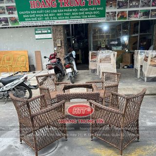 Ghế mây dây tròn ghế diana hàng rào