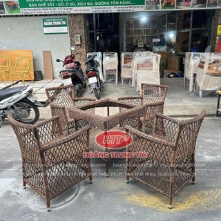 Ghế mây dây tròn ghế diana hàng rào