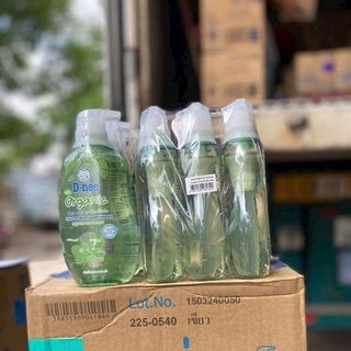 Sữa Tắm Gội Dnee 2 in 1 Màu Xanh Lá (Thùng 12 Chai x 380ml)