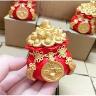 HỦ ĐỰNG MUỐI GẠO TÀI LỘC PHONG THỦY