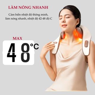 MÁY MASSAGE CỔ VAI GÁY 6D HJ- 818