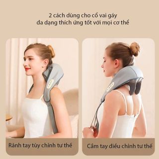 MÁY MASSAGE CỔ VAI GÁY 6D HJ- 818