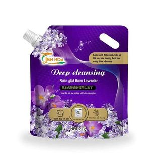 Nước Giặt Linh Hoa Túi 2Kg Màu Tím (Thùng 6 Túi)