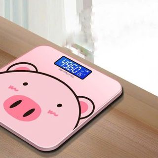 Cân Điện Tử Hình Heo Xài Pin