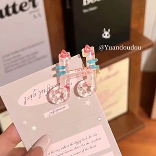KẸP TÓC NỐT NHẠC KITTY