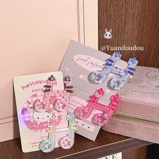 KẸP TÓC NỐT NHẠC KITTY