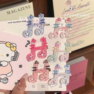 KẸP TÓC NỐT NHẠC KITTY