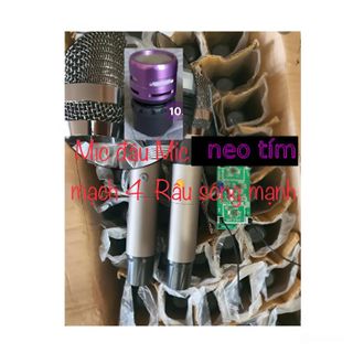 Micro không dây loa kéo UHF dùng Pin XÁM KIỂU MỚI 2 Micro chống hú củ neo