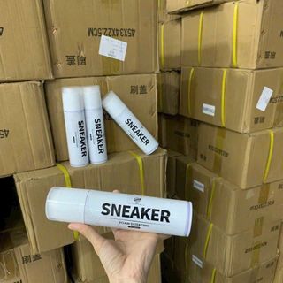 Chai xịt Dung Dịch Vệ Sinh Sneaker 300ml ,Chai Xịt Tạo Bọt Vệ Sinh Giày Cao Cấp Khử Mùi, Tẩy Trắng Giày Dép, Túi Xách Siêu Tốc - Chai xịt vệ sinh giày Sneaker giá sỉ
