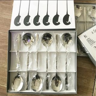 SET 6 MUỖNG INOX NOVA CAO CẤP FULL BOX