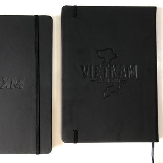 SBG R01- Sổ Bìa Gỗ khắc Logo và nội dung theo yêu cầu