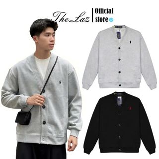 Áo Cardigan Ralp Laurent Nỉ Chân Cua Basic - Áo Cardigan Nam Nữ Unisex, Vải Nỉ Chân Cua Dày Mịn