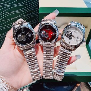 XẢ KHO ĐỒNG HỒ NAM THỜI TRANG RÔLET MẶT GIẢ CƠ