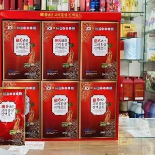 Nước Chiết Xuất Hồng Sâm 6 Năm Tuổi NongHyup Hàn Quốc (70ml x 30 Gói) giá sỉ tốt