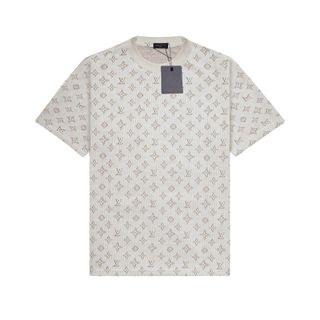 Áo Thun Lờ Vê Oblique Monogram Dệt Kim - Áo Thun Nam Nữ Unisex, Chất Dệt Kim Dày Mịn