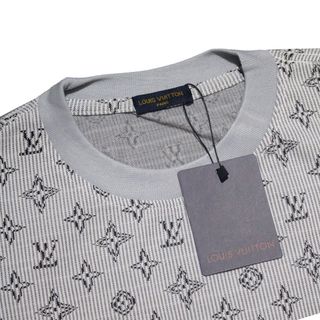 Áo Thun Lờ Vê Oblique Monogram Dệt Kim - Áo Thun Nam Nữ Unisex, Chất Dệt Kim Dày Mịn