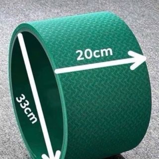 Vòng tập yoga bản 33cm x 16cm, Vòng tập yoga bản rộng, vòng tập yoga bản to bự cứng chịu lực lên tới 300 kg, công dụng massage cổ lưng vai gáy.