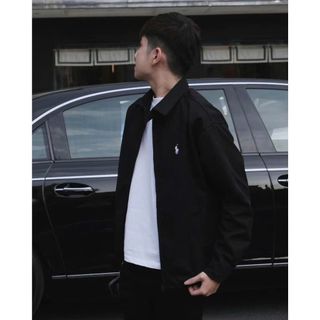 Áo Khoác Kaki Ralp Laurent Logo Thêu Ngựa Siêu Nét Hot Trend - Thời Trang Unisex, Vải Kaki Mịn