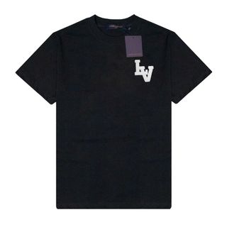 Áo Thun Lờ Vê Thêu Xù Cross Corner - Áo Thun Nam Nữ Unisex, Vải Cotton Dày Mịn 100%