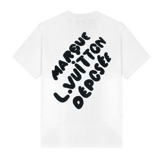 Áo Thun Lờ Vê Thêu Xù Cross Corner - Áo Thun Nam Nữ Unisex, Vải Cotton Dày Mịn 100%