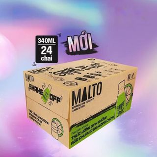 Sữa chua uống có gas Malto - vị chanh