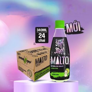 Sữa chua uống có gas Malto - vị chanh