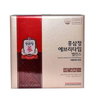 Nước Hồng Sâm Chính Phủ KGC Everytime (30 gói x 10ml)  giá sỉ tốt