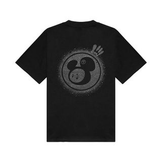 Áo Thun Poppop_Hihi Đính Đá - Áo Thun Nam Nữ Unisex, Chất Vải Cotton Dày Mịn